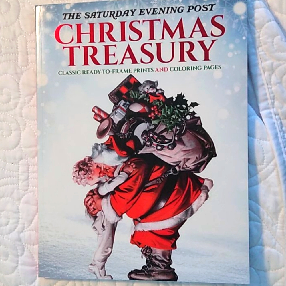 New, Saturday Evening Post Christmas prints/color